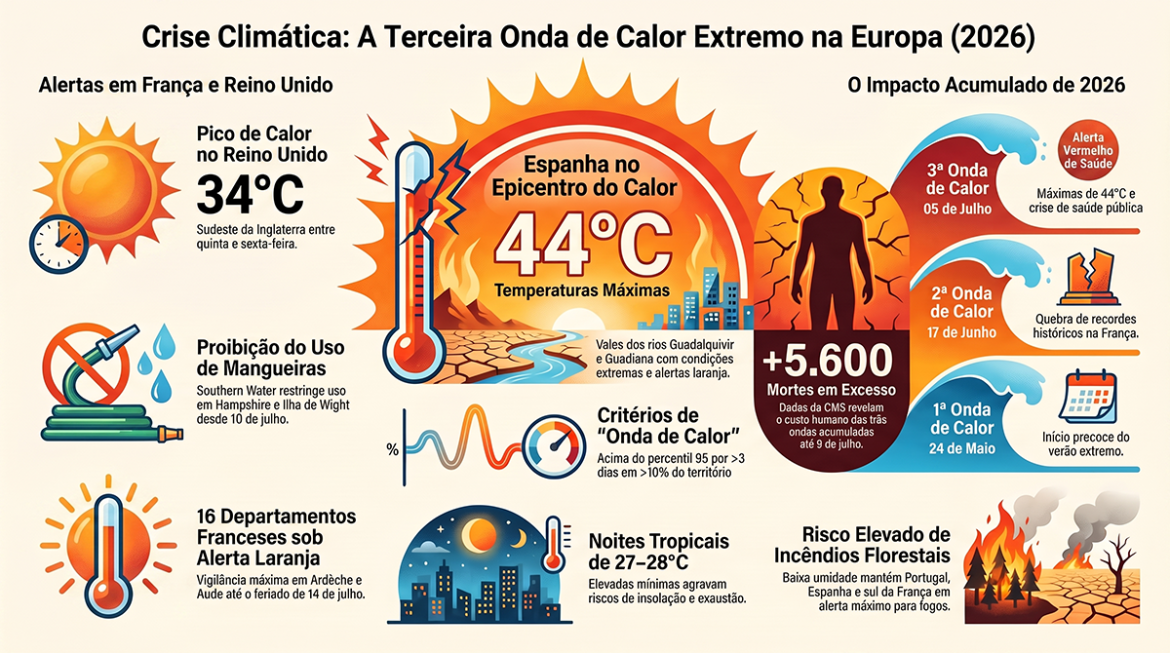 Onda de Calor Europeia 2026